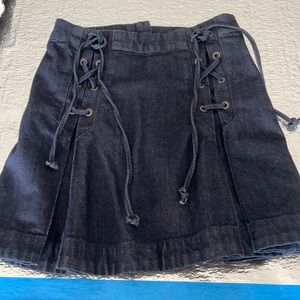 Free people mini skirt